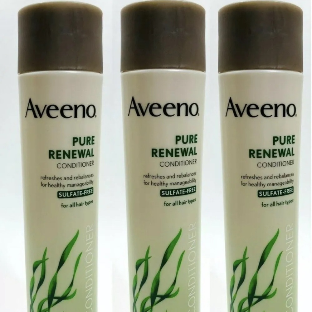 3-AVEENO  Pure Renewal Conditioner Active Naturals 10.5 Oz, Discontinued HTF